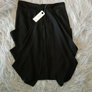 Black couture style skirt